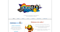 Desktop Screenshot of jogos80.com.br